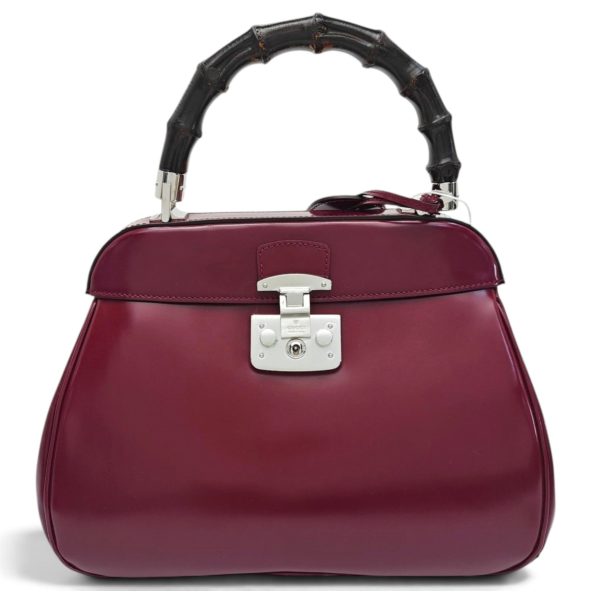 Lady Lock leather handbag
