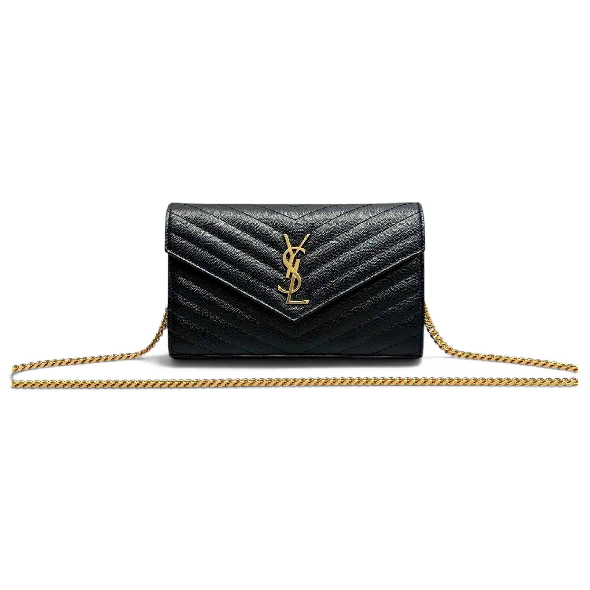 Envelope leather crossbody bag