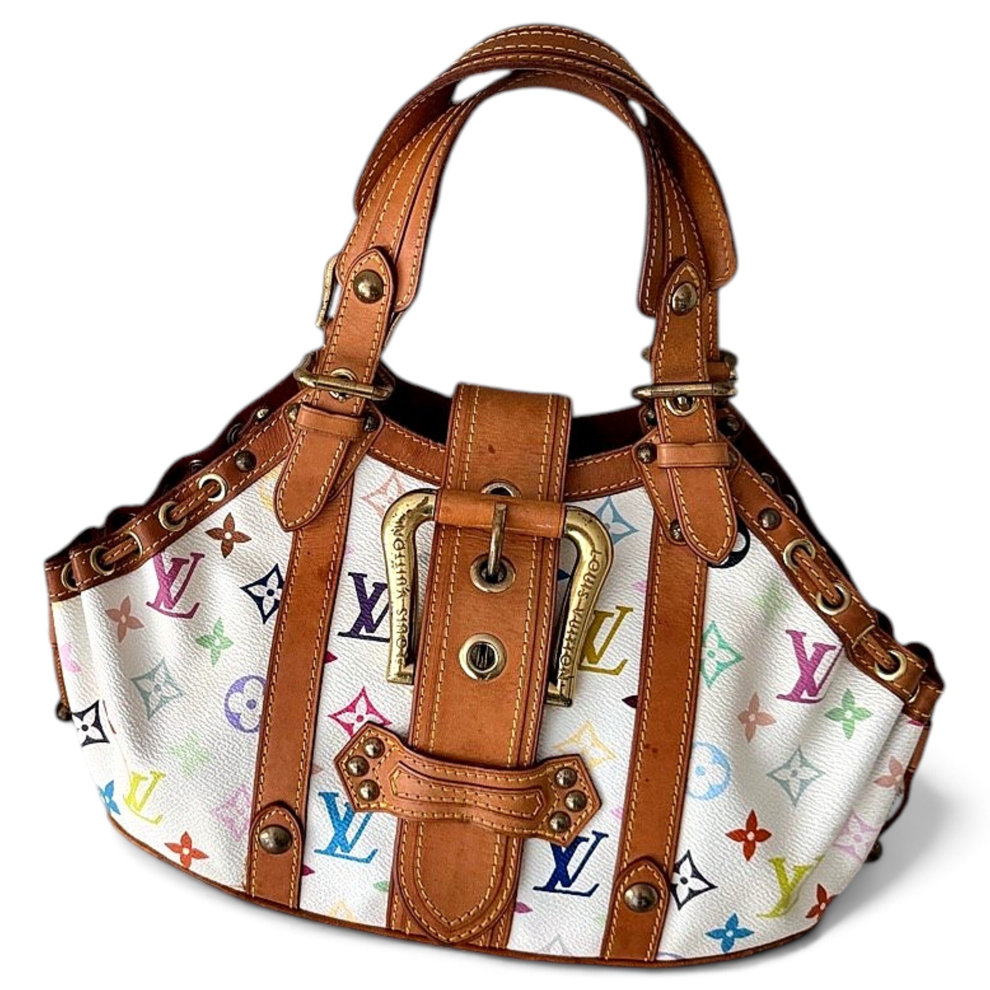 Theda leather handbag