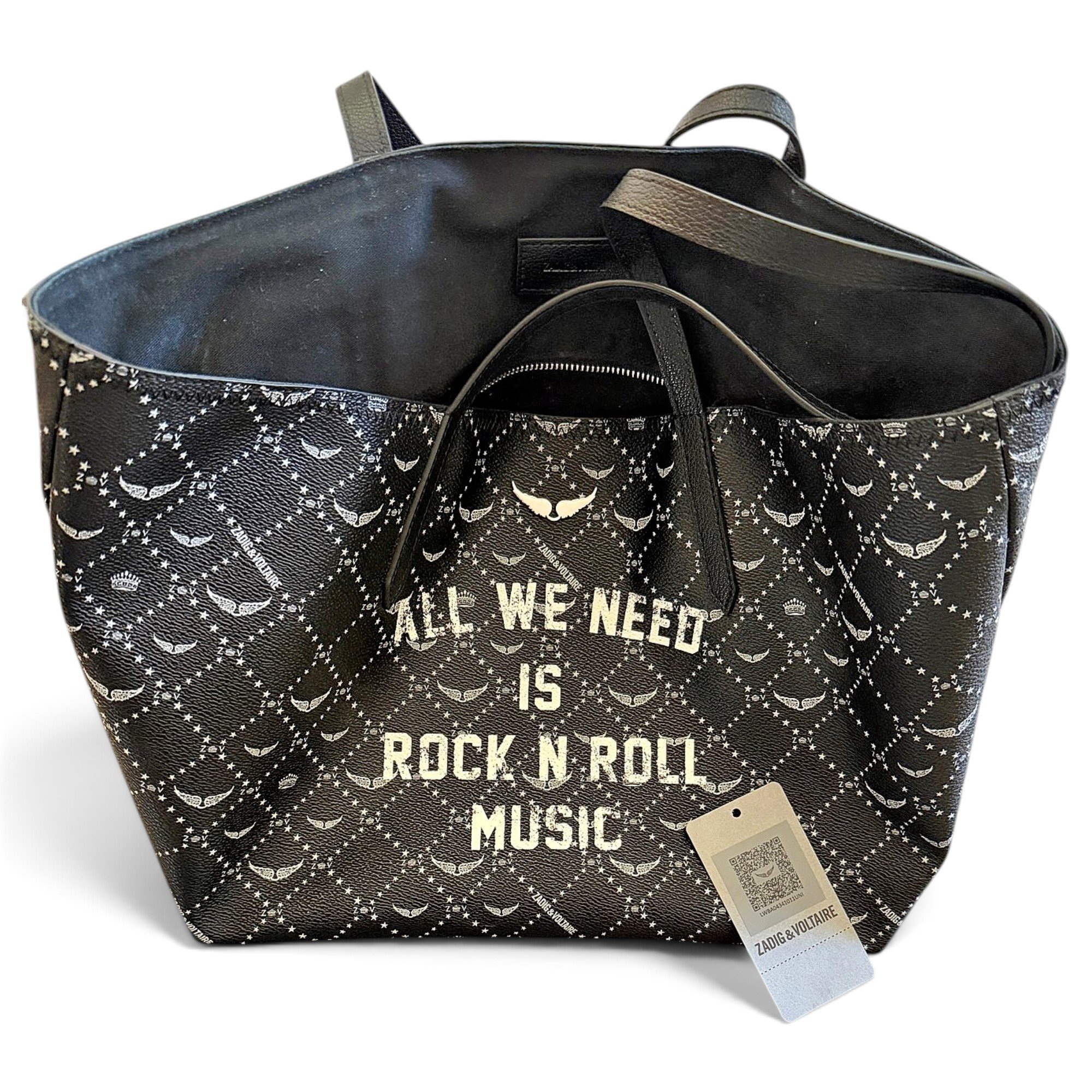 Daily leather tote