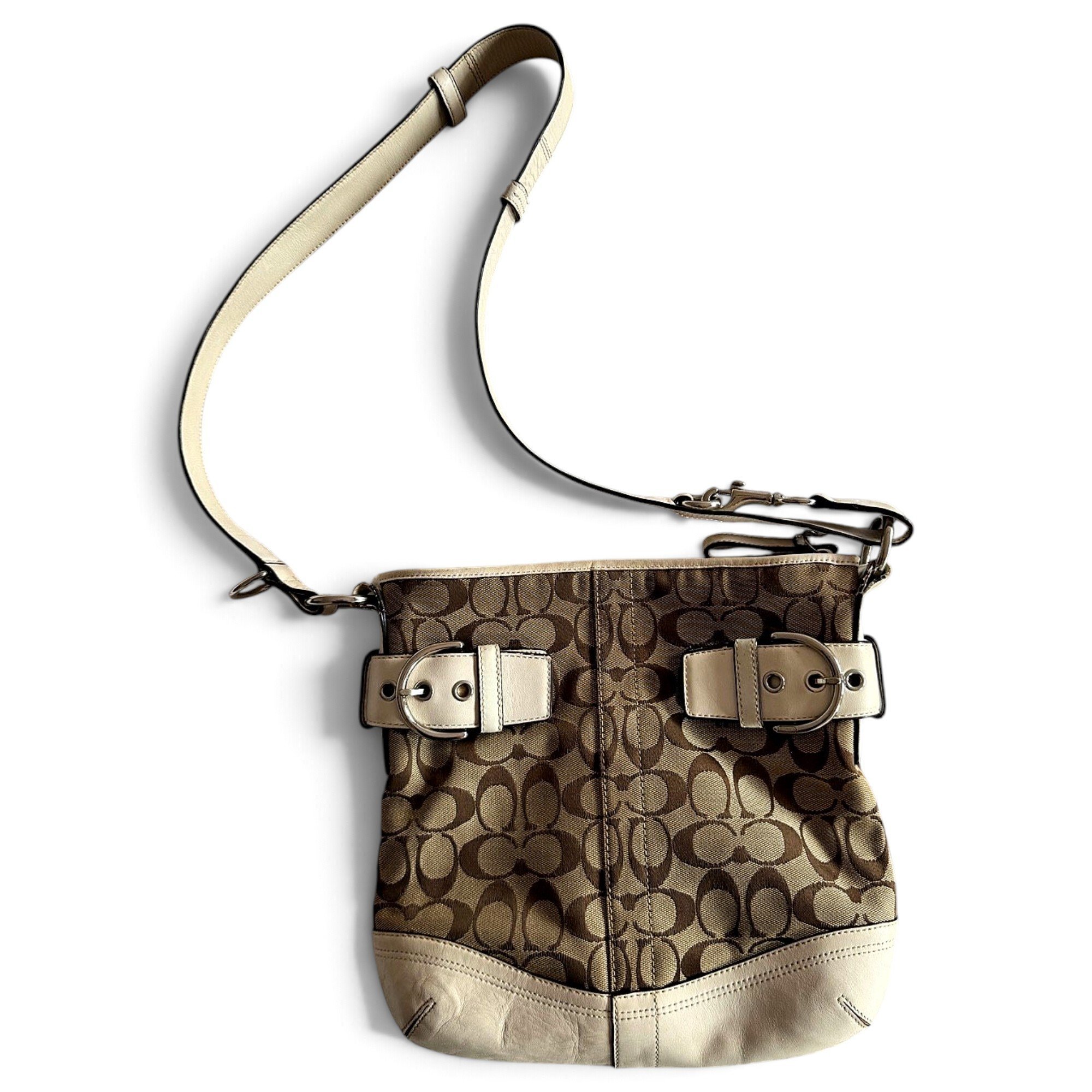 Leather crossbody bag