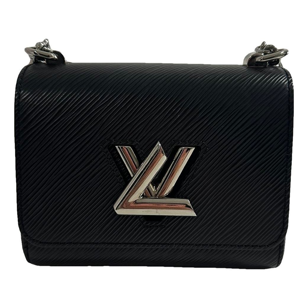Twist leather crossbody bag