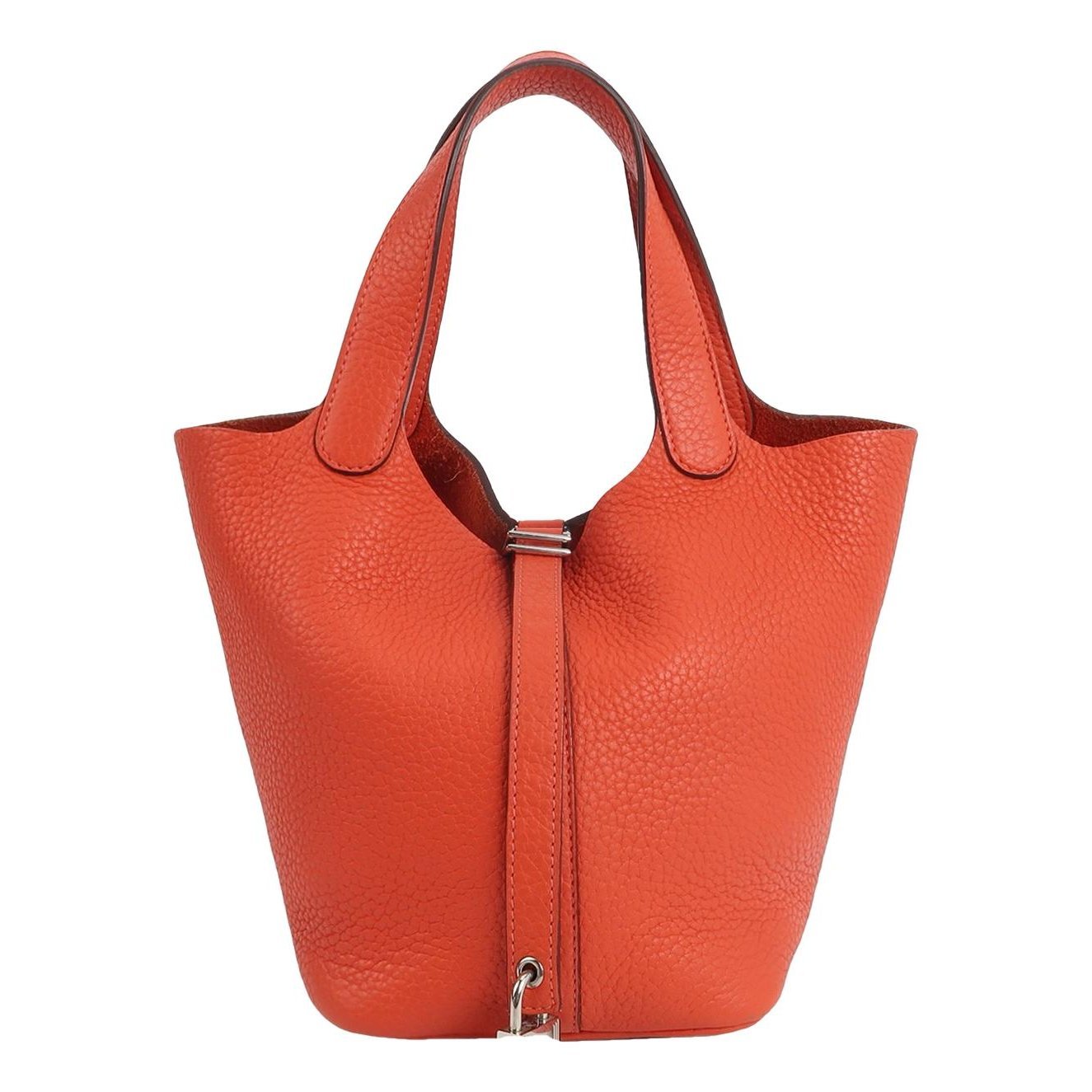 Picotin leather handbag