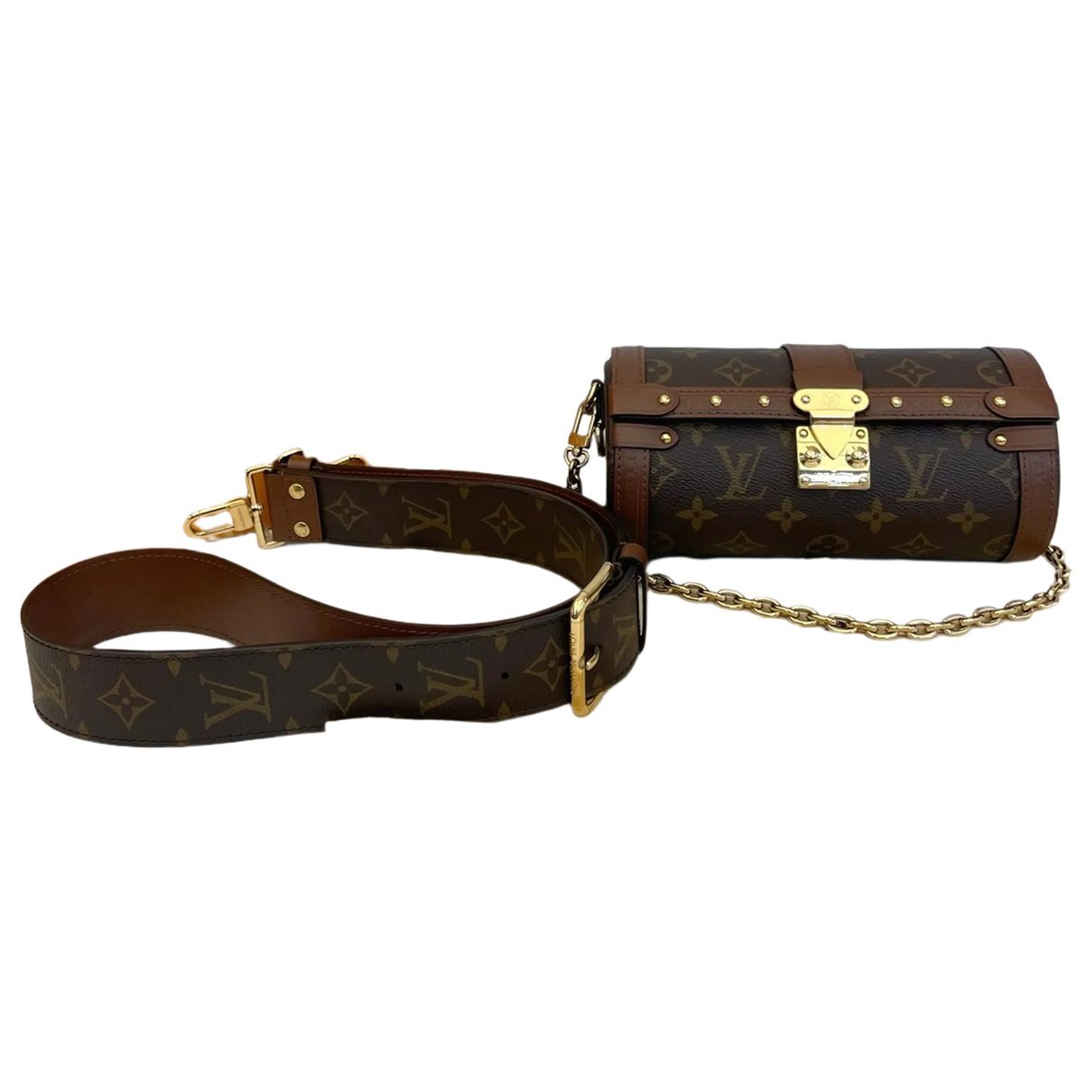 Louis Vuitton Papillon Trunk vinyl handbag