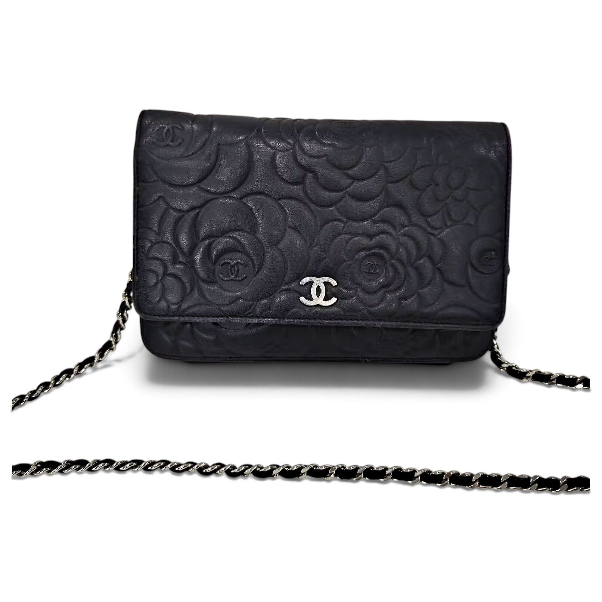 Wallet On Chain Timeless/Classique leather handbag