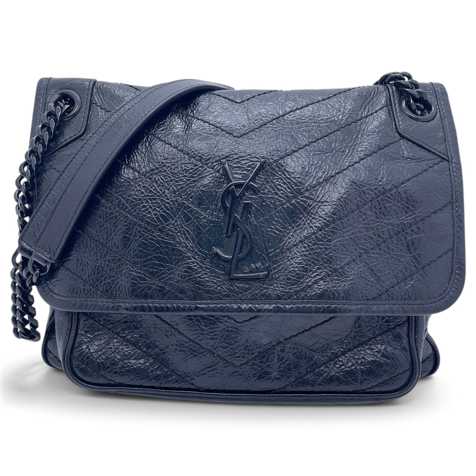 Niki leather crossbody bag