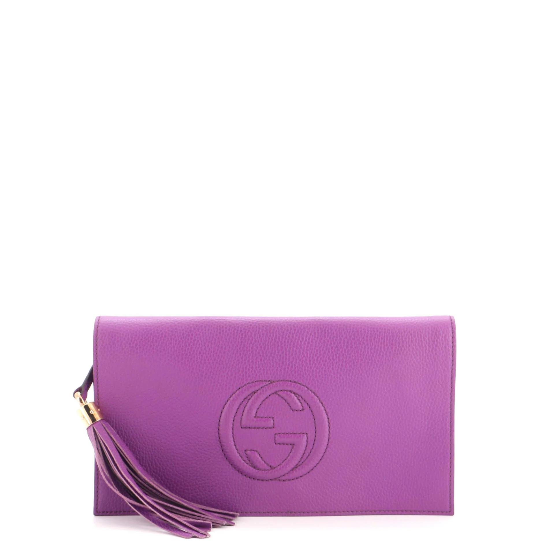 Gucci Leather clutch bag