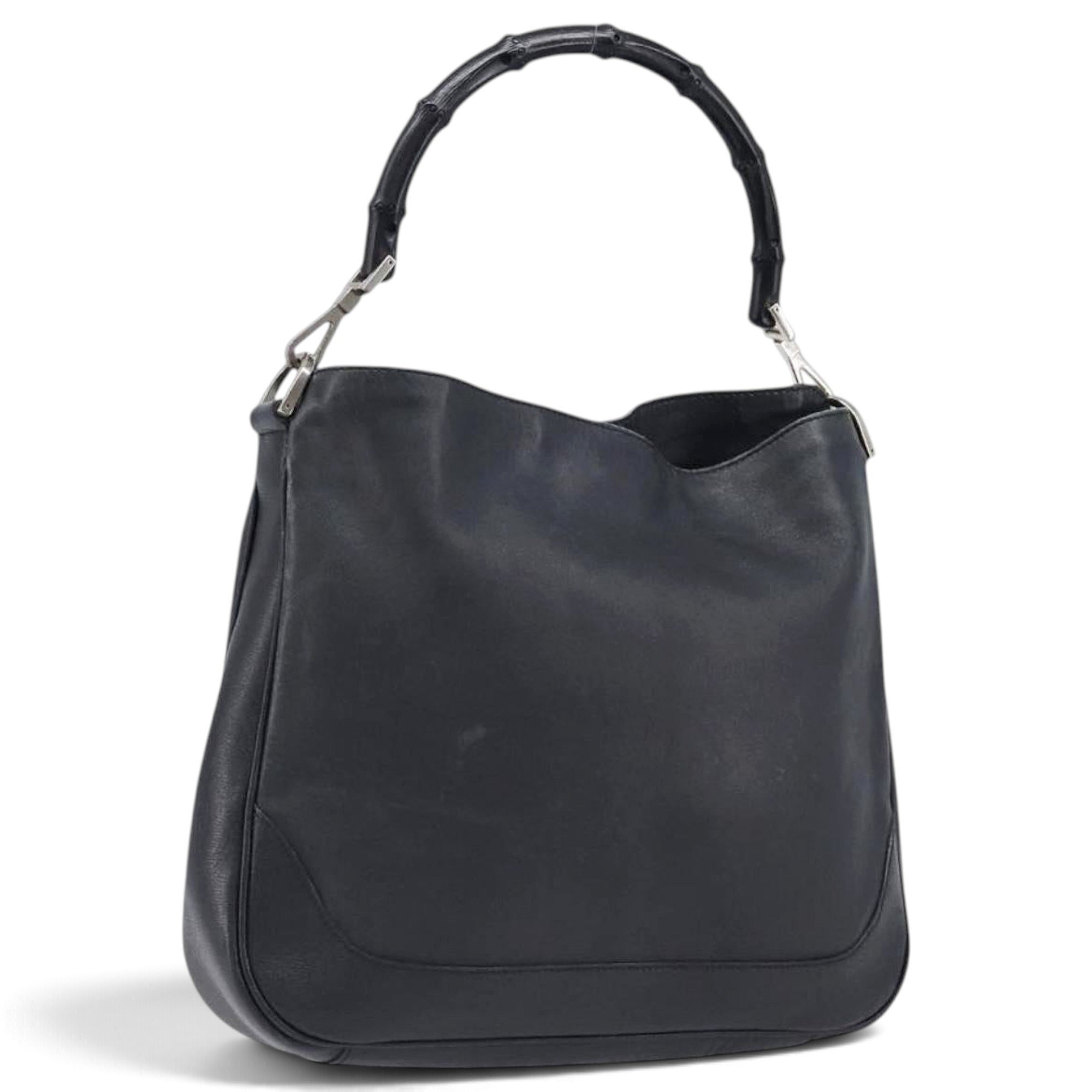 Gucci B leather handbag