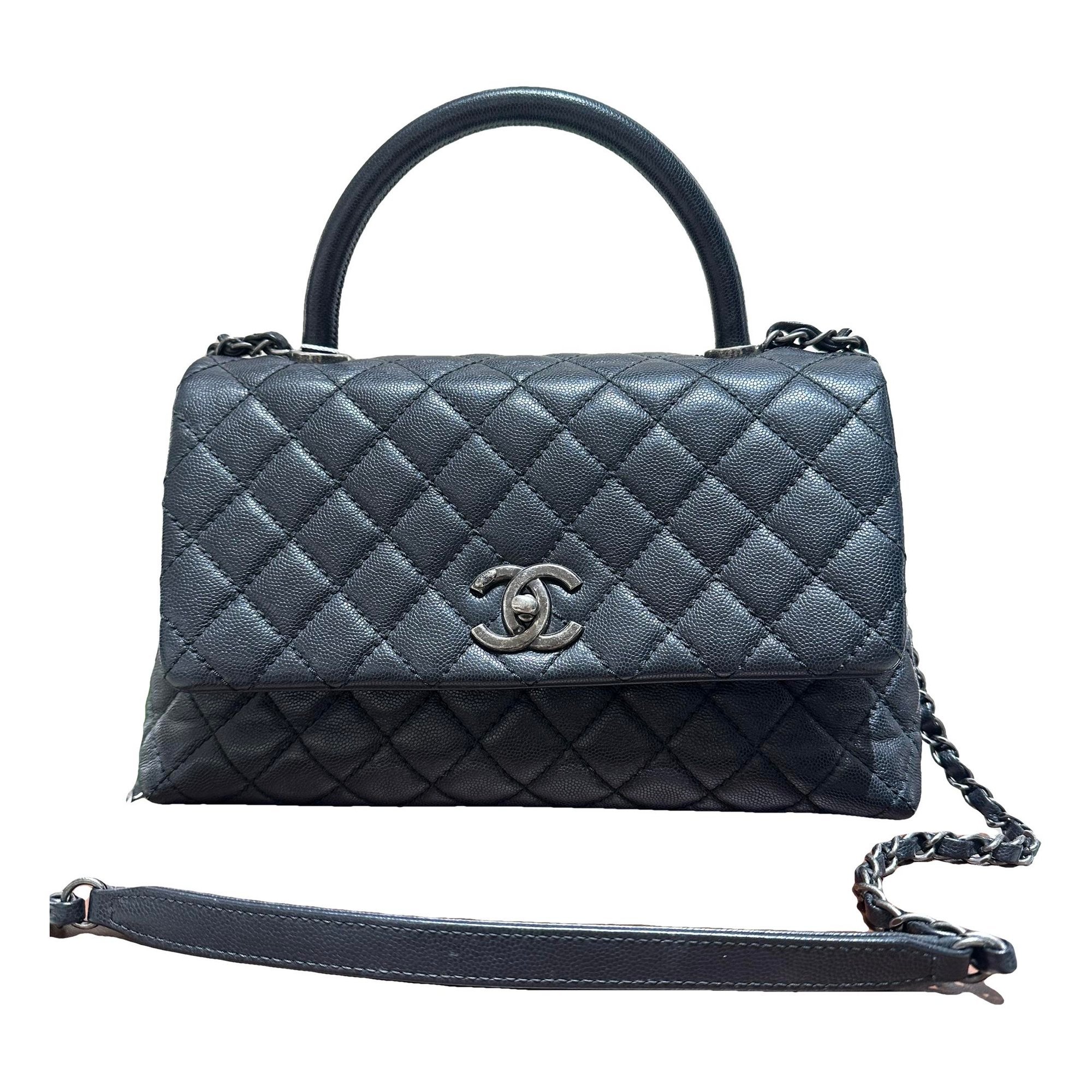 Coco Handle leather handbag