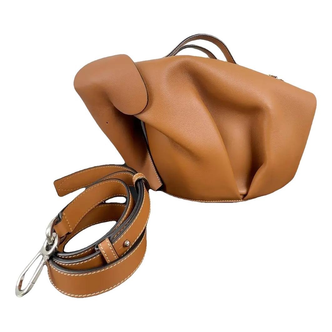 Animals leather handbag