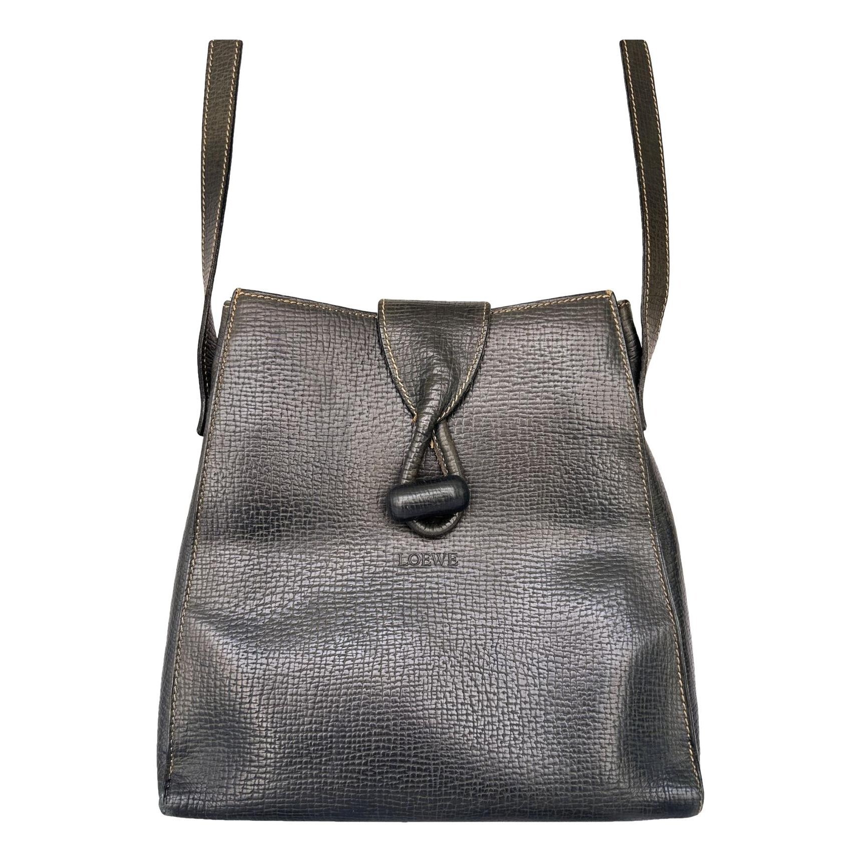 Leather handbag