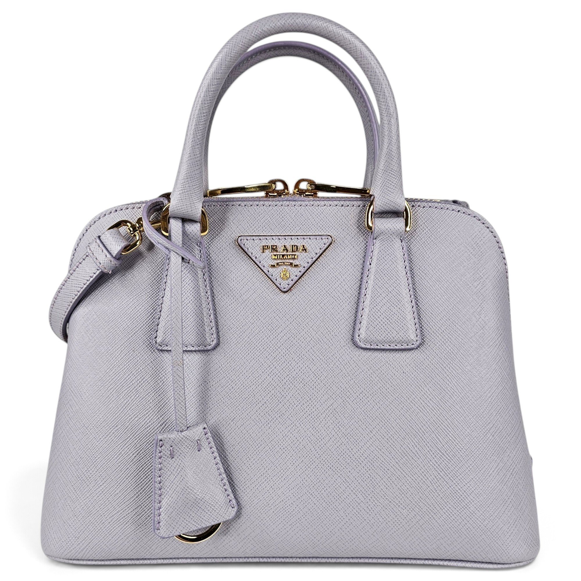 Promenade leather handbag