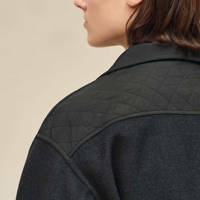 Gris Obscur "Chaine d'Ancre" Coat