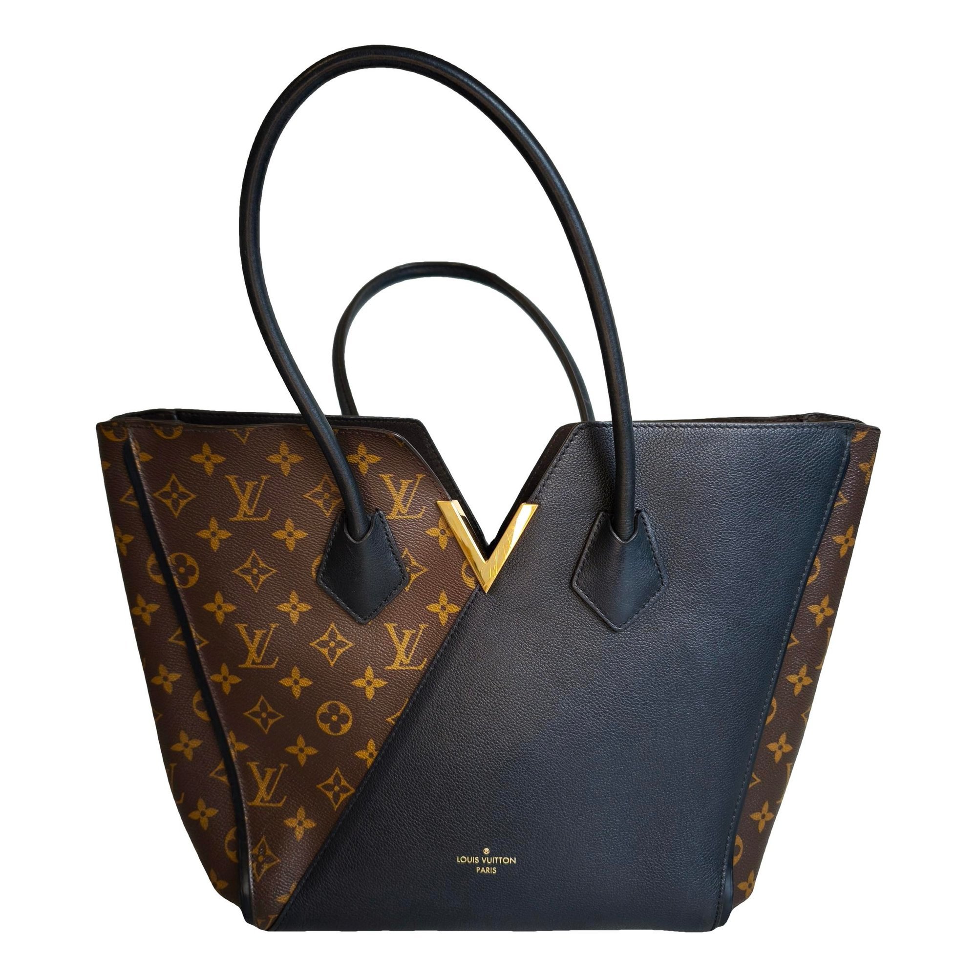 Kimono leather handbag