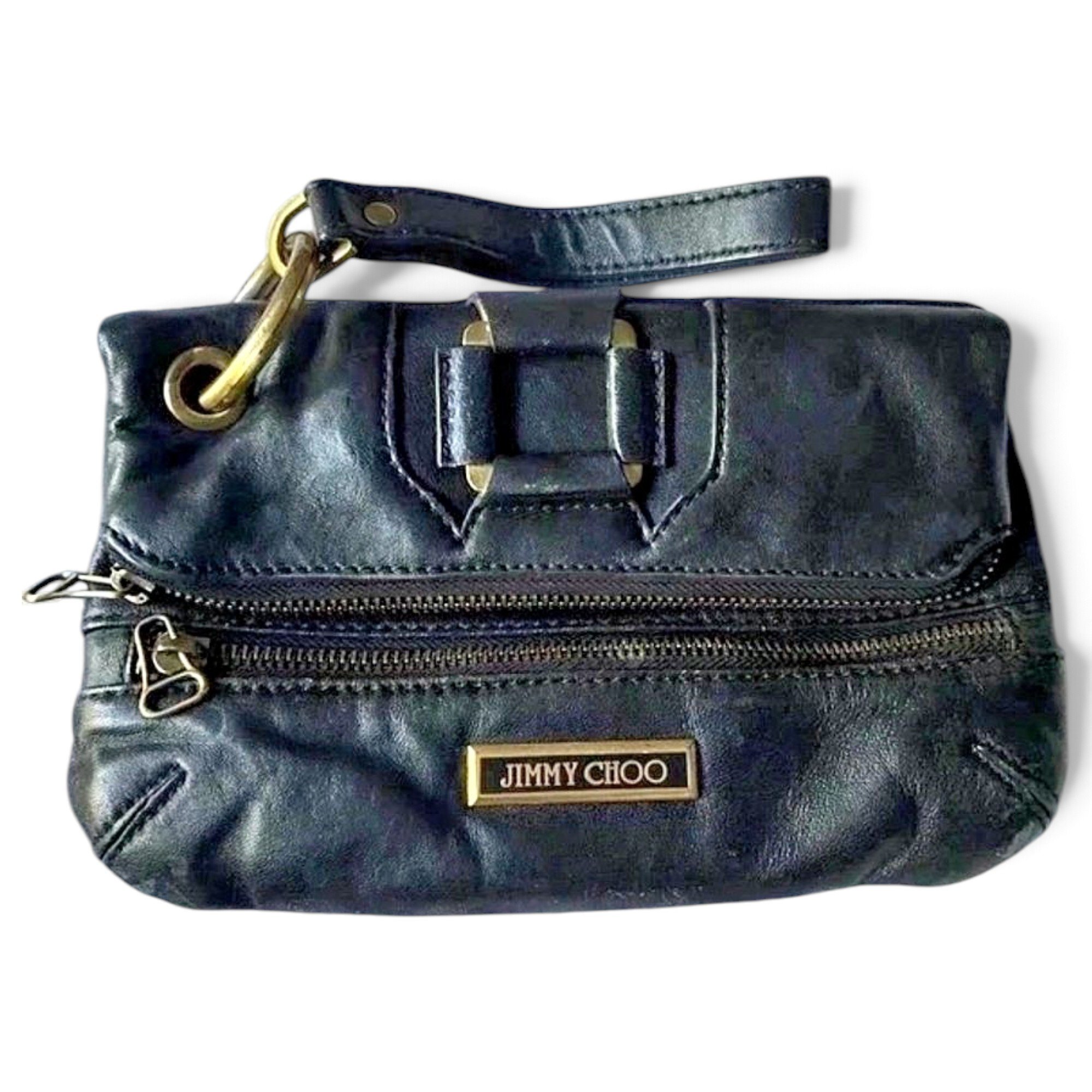 Jimmy Choo Leather clutch bag