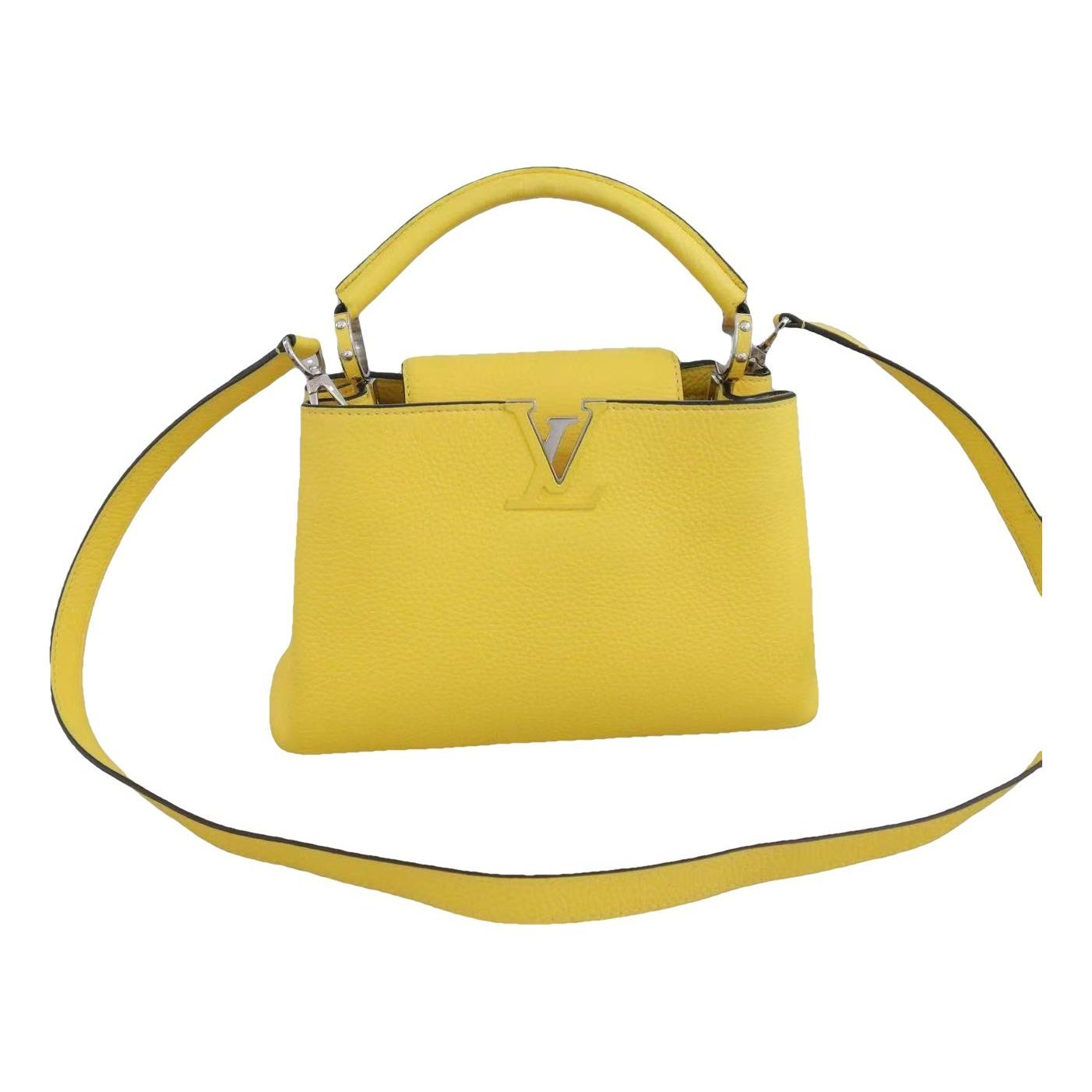 Capucines leather handbag