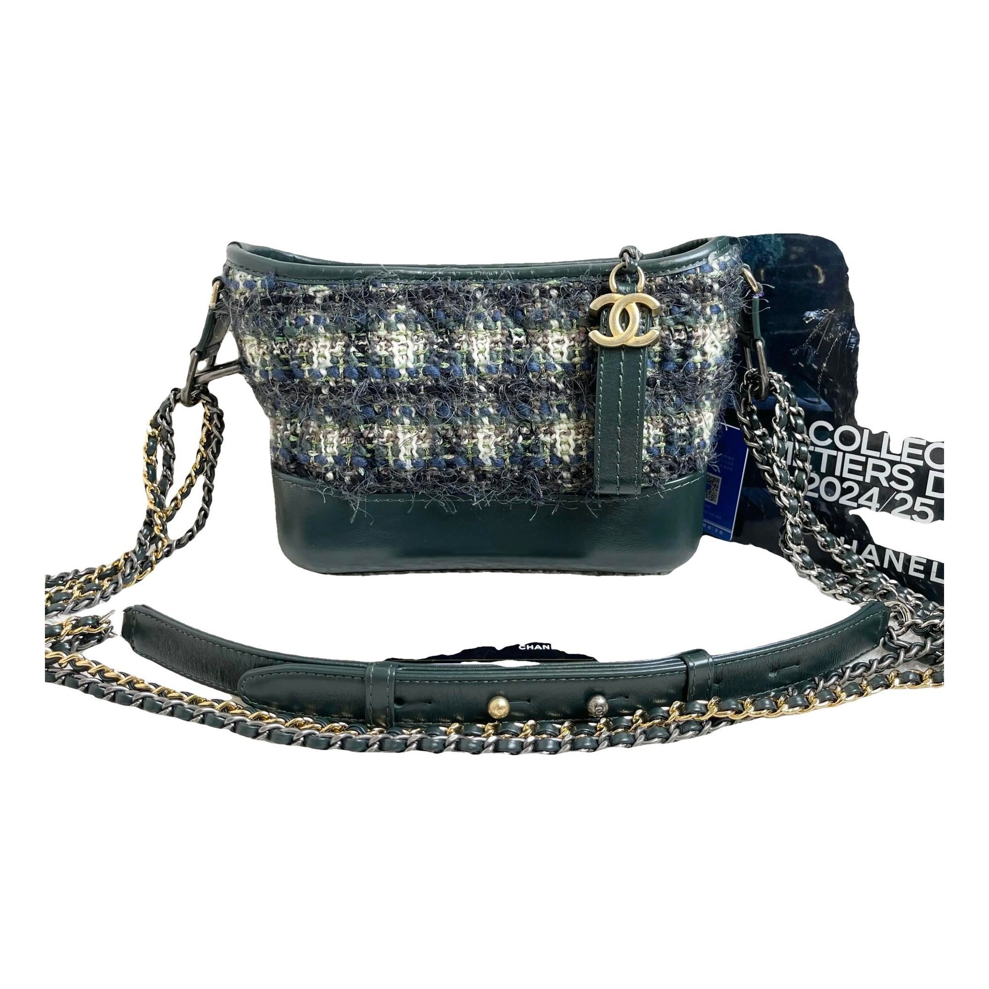 Gabrielle tweed crossbody bag