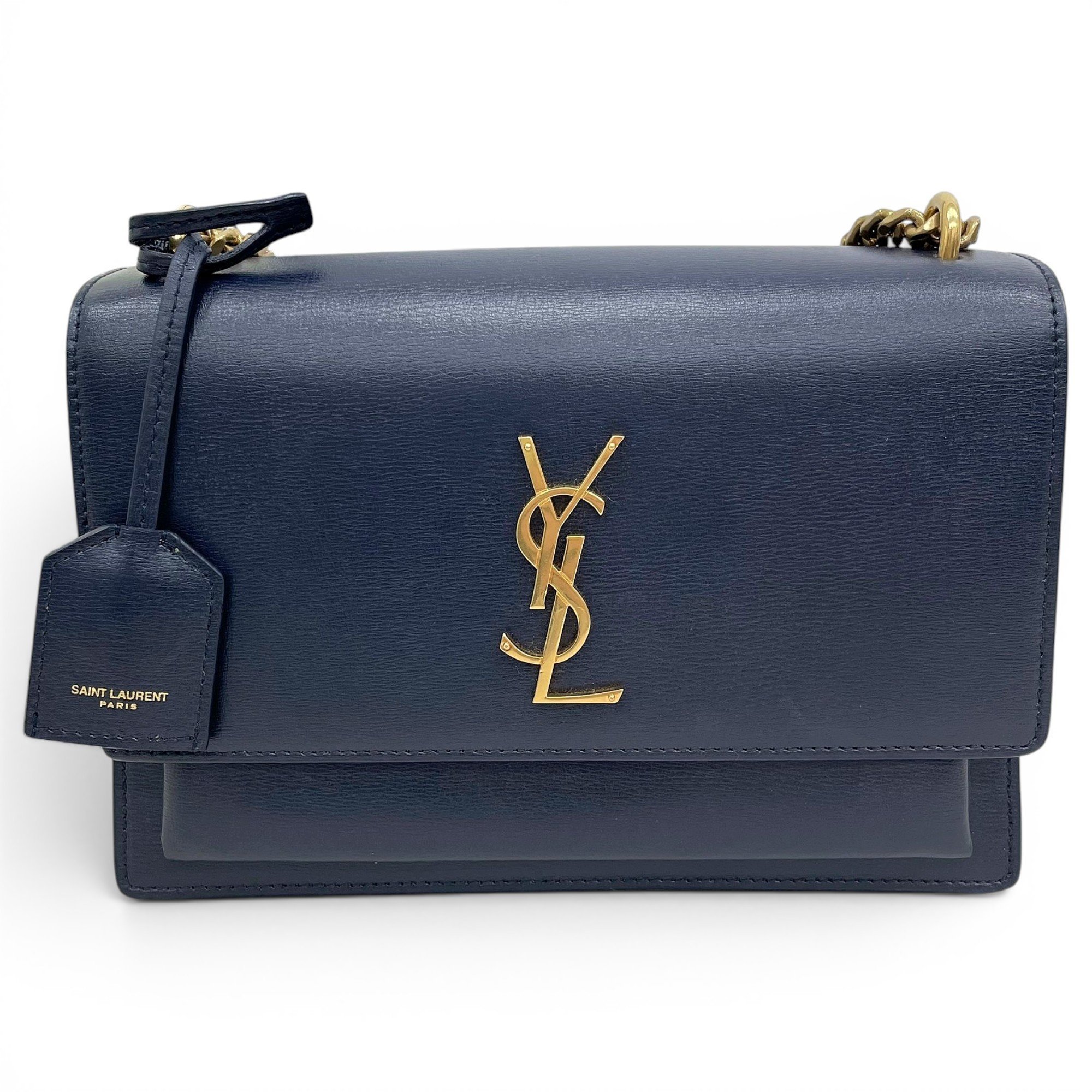 Sunset leather crossbody bag