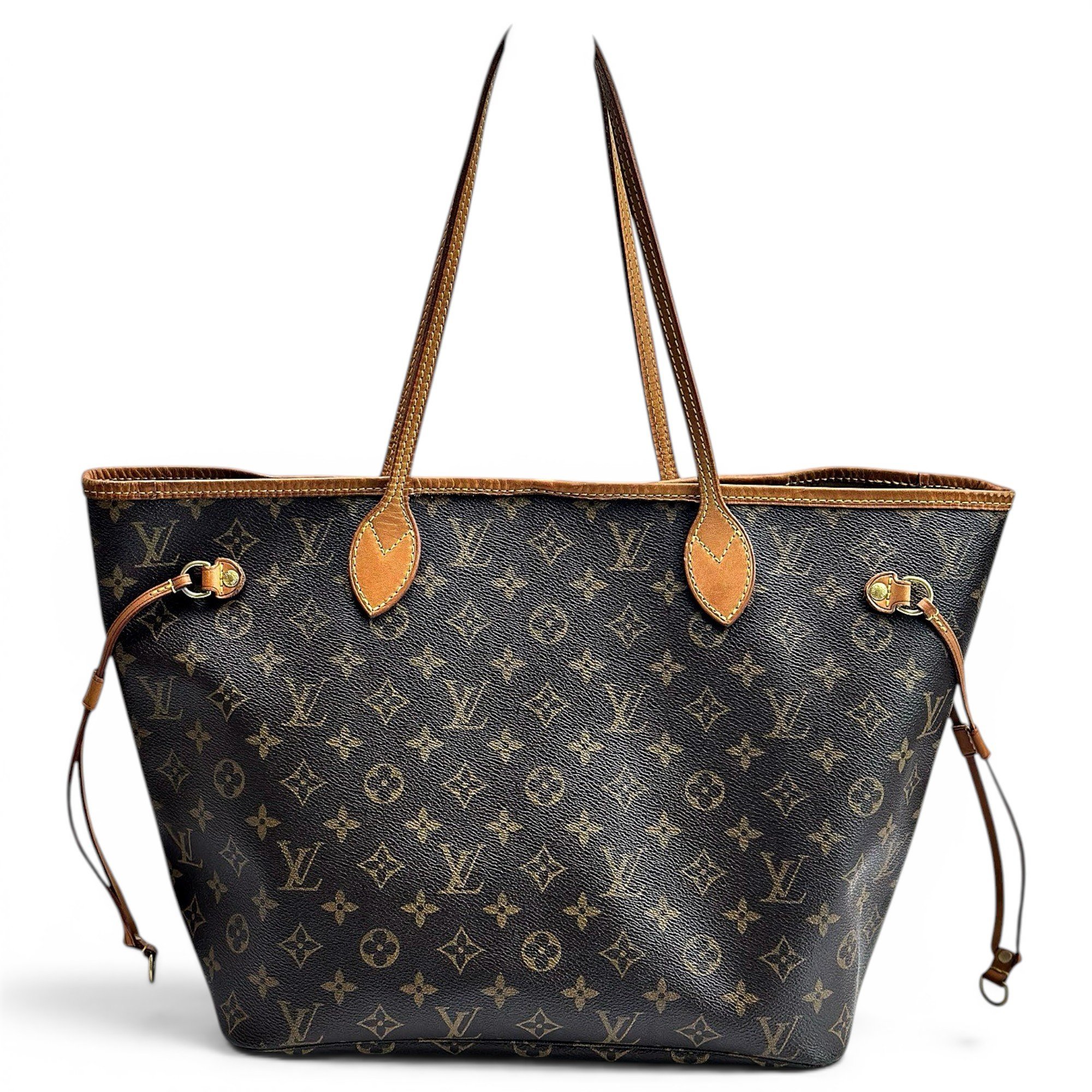 Neverfull leather tote
