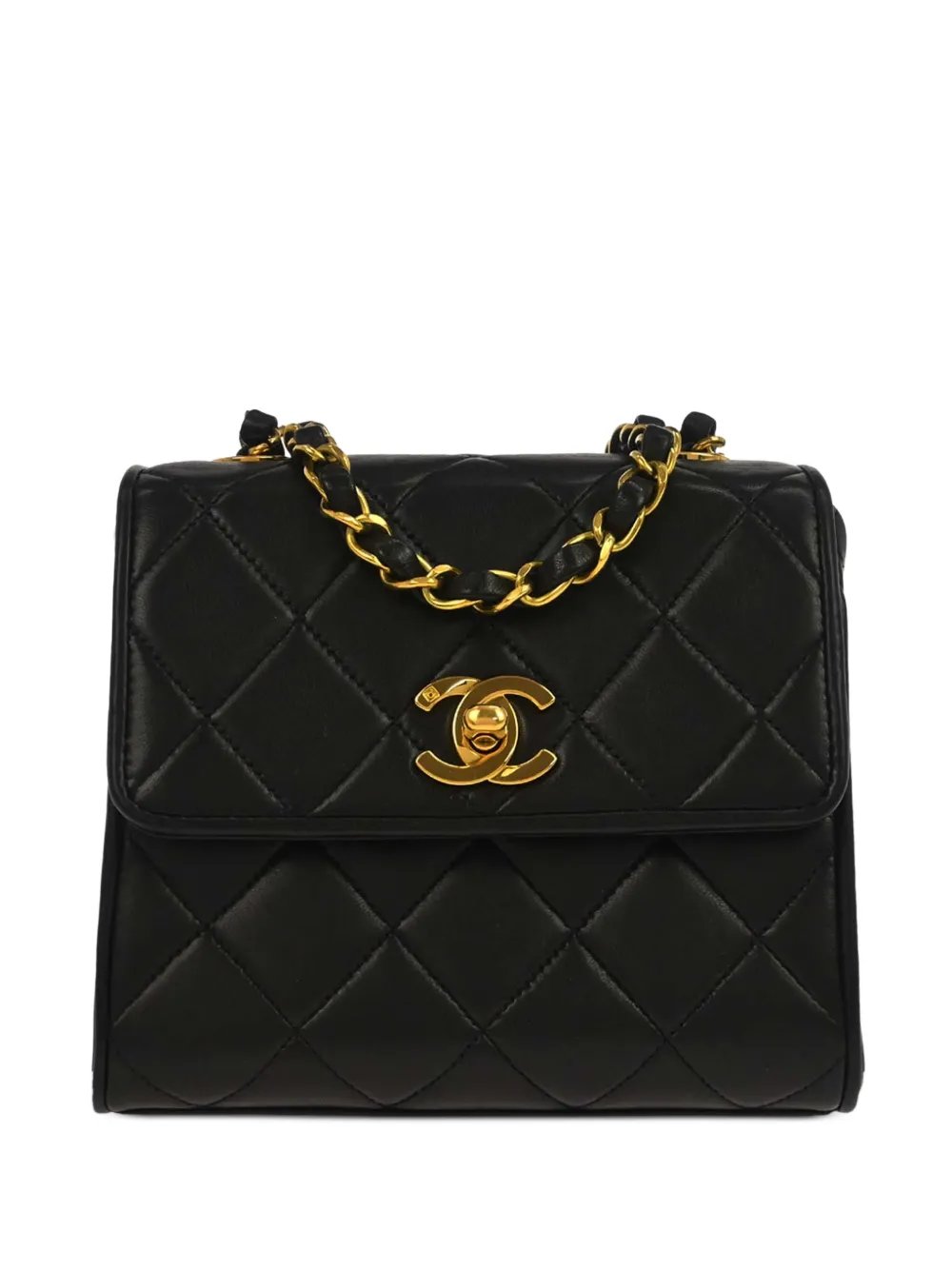 1994-1996 CC turn-lock straight-flap mini bag