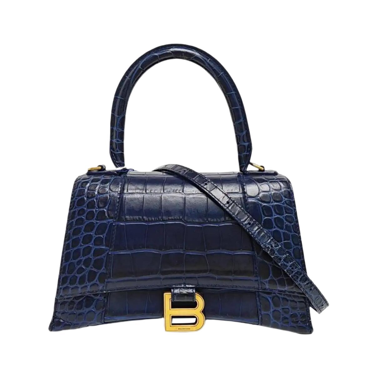 Balenciaga Hourglass leather handbag