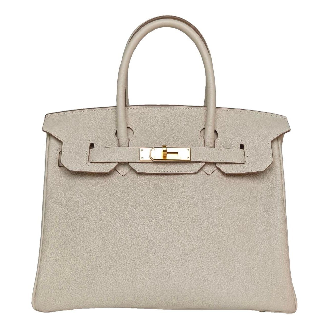 Hermes Birkin 30 Handbag Gold