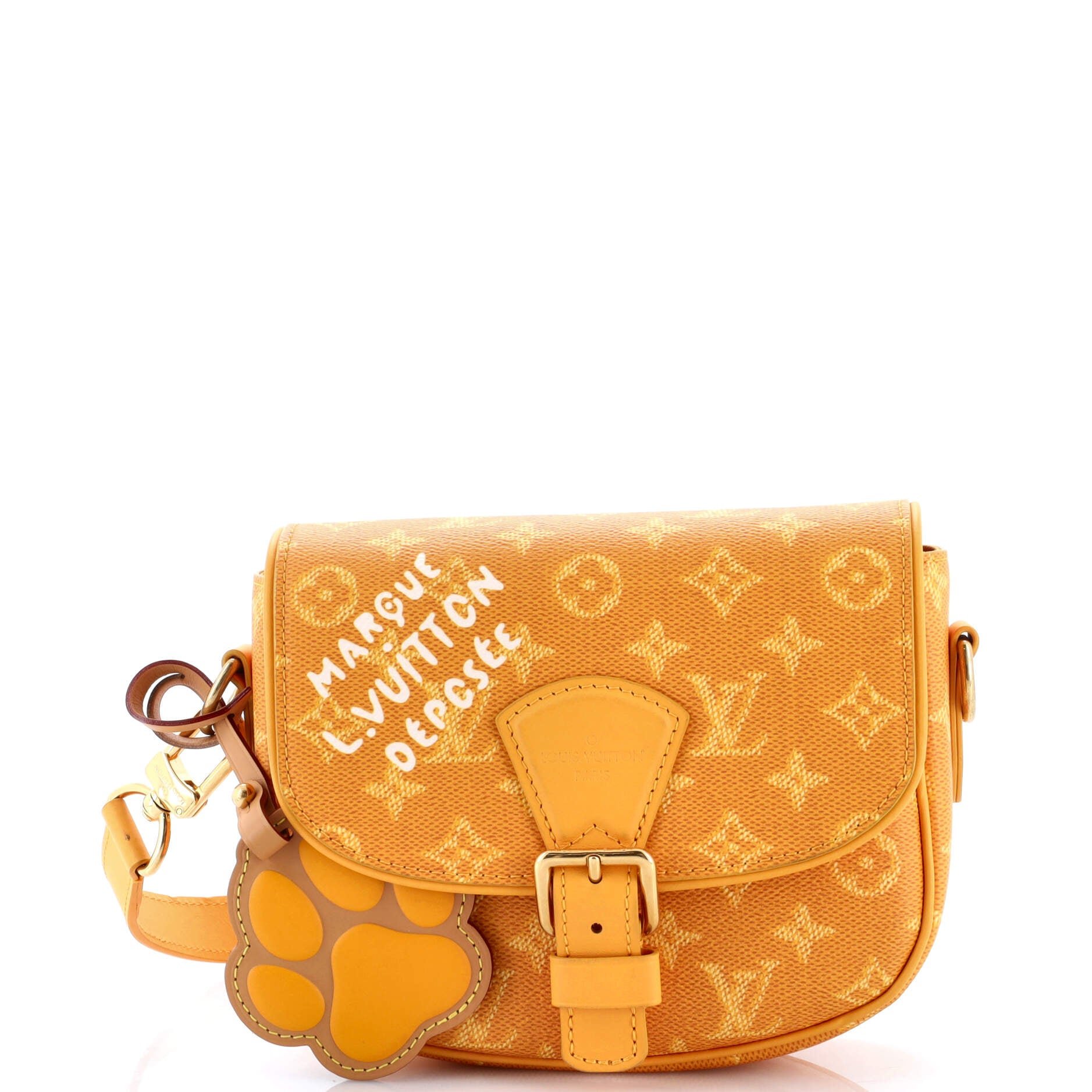 Louis Vuitton Montsouris Round Flap Messenger Bag Limited Edition Monogram Heritage Canvas