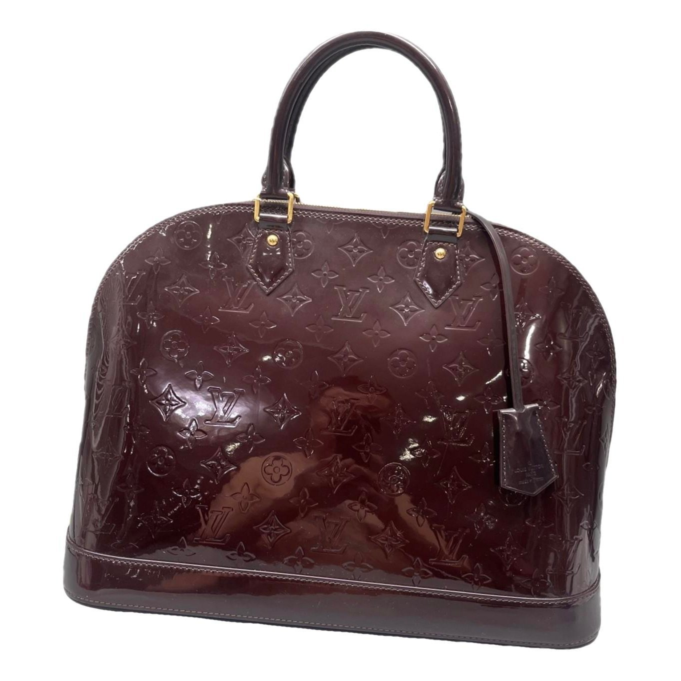 Alma patent leather handbag