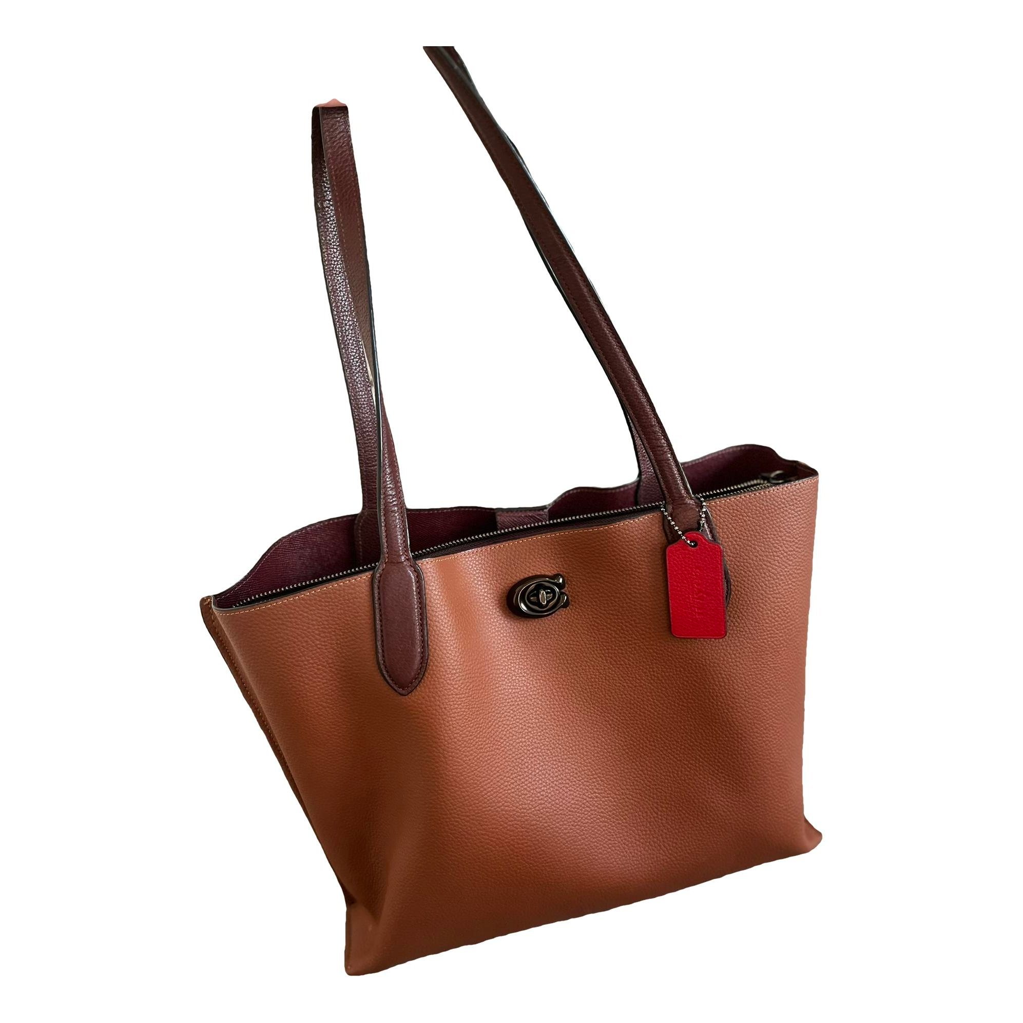 Leather handbag