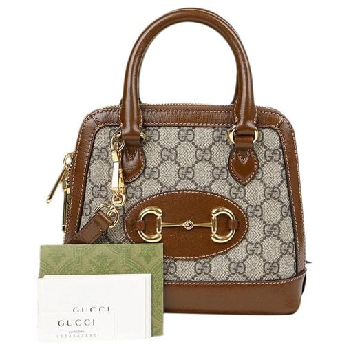 Leather handbag