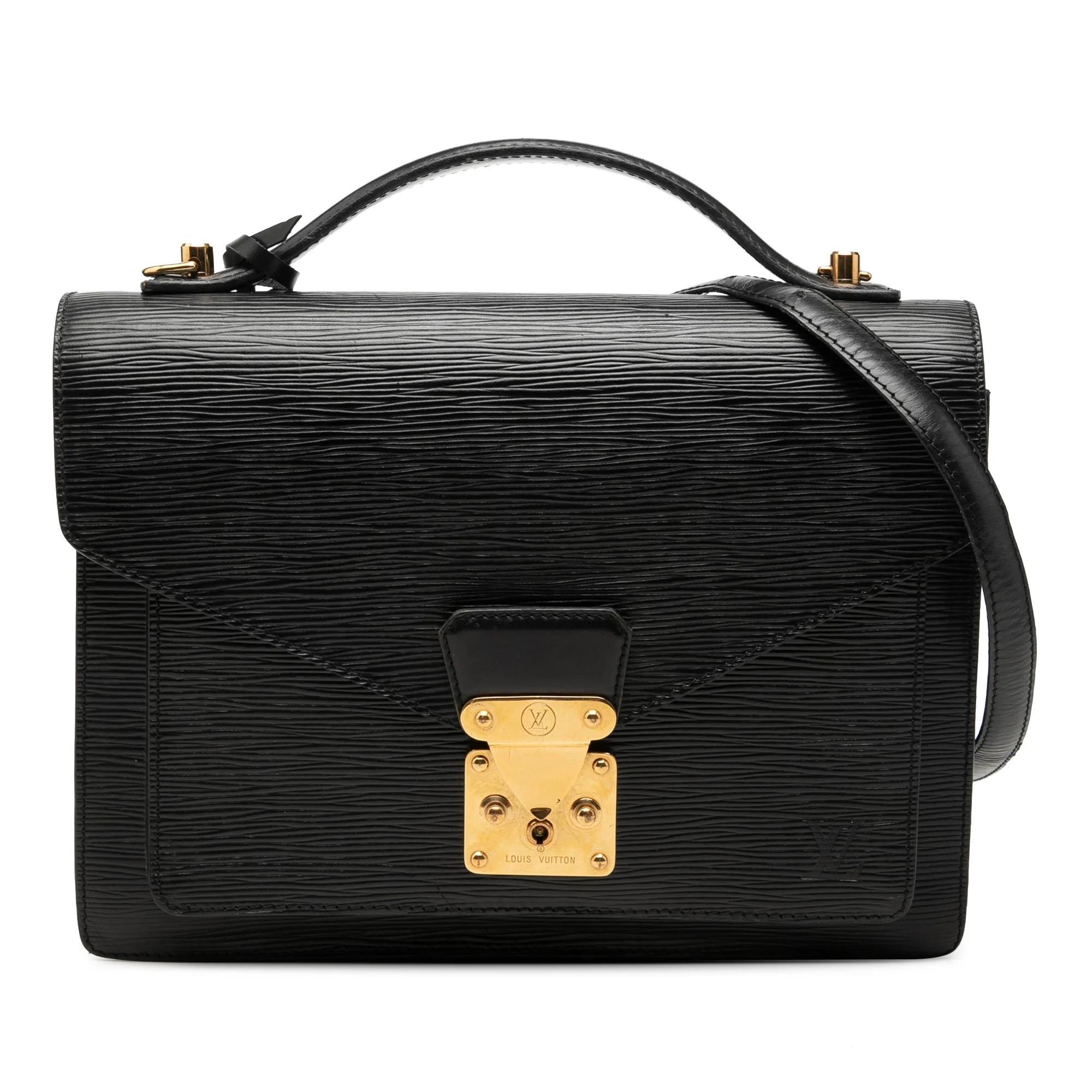 Monceau leather satchel