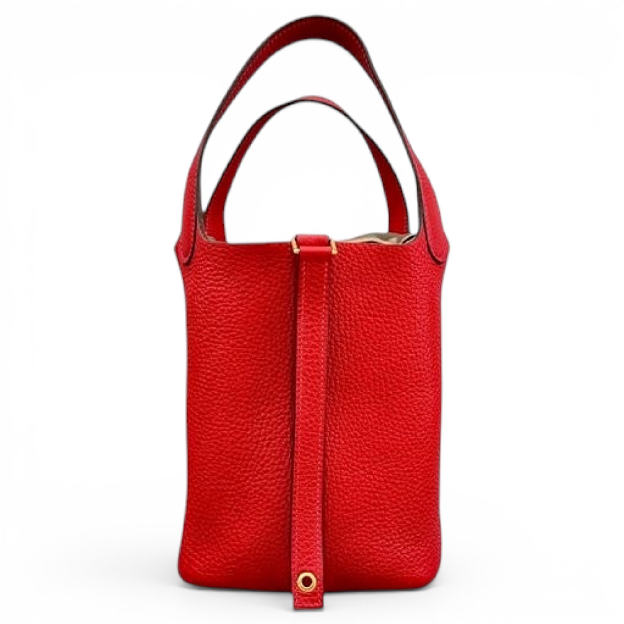 Picotin leather handbag