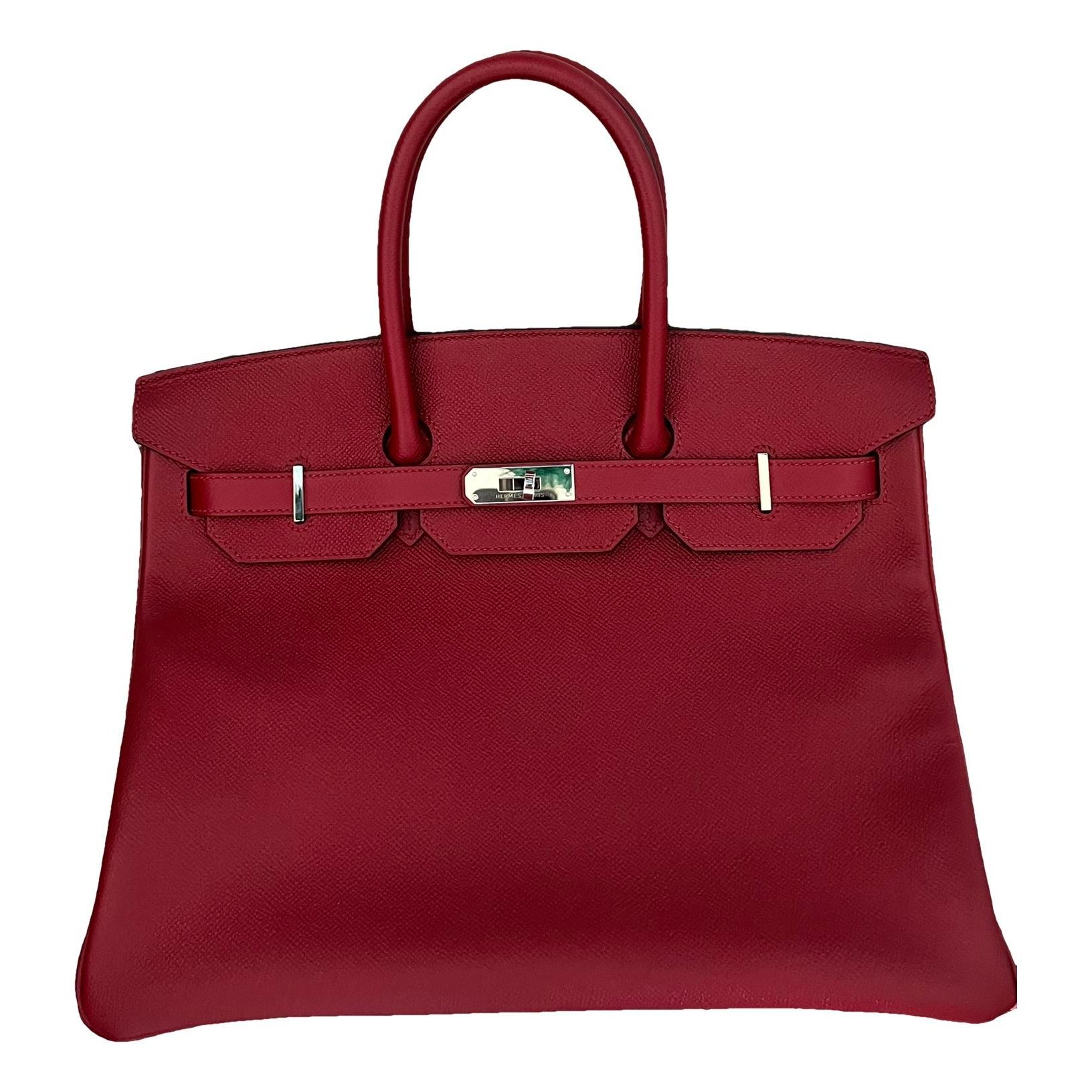 Birkin 35 leather handbag