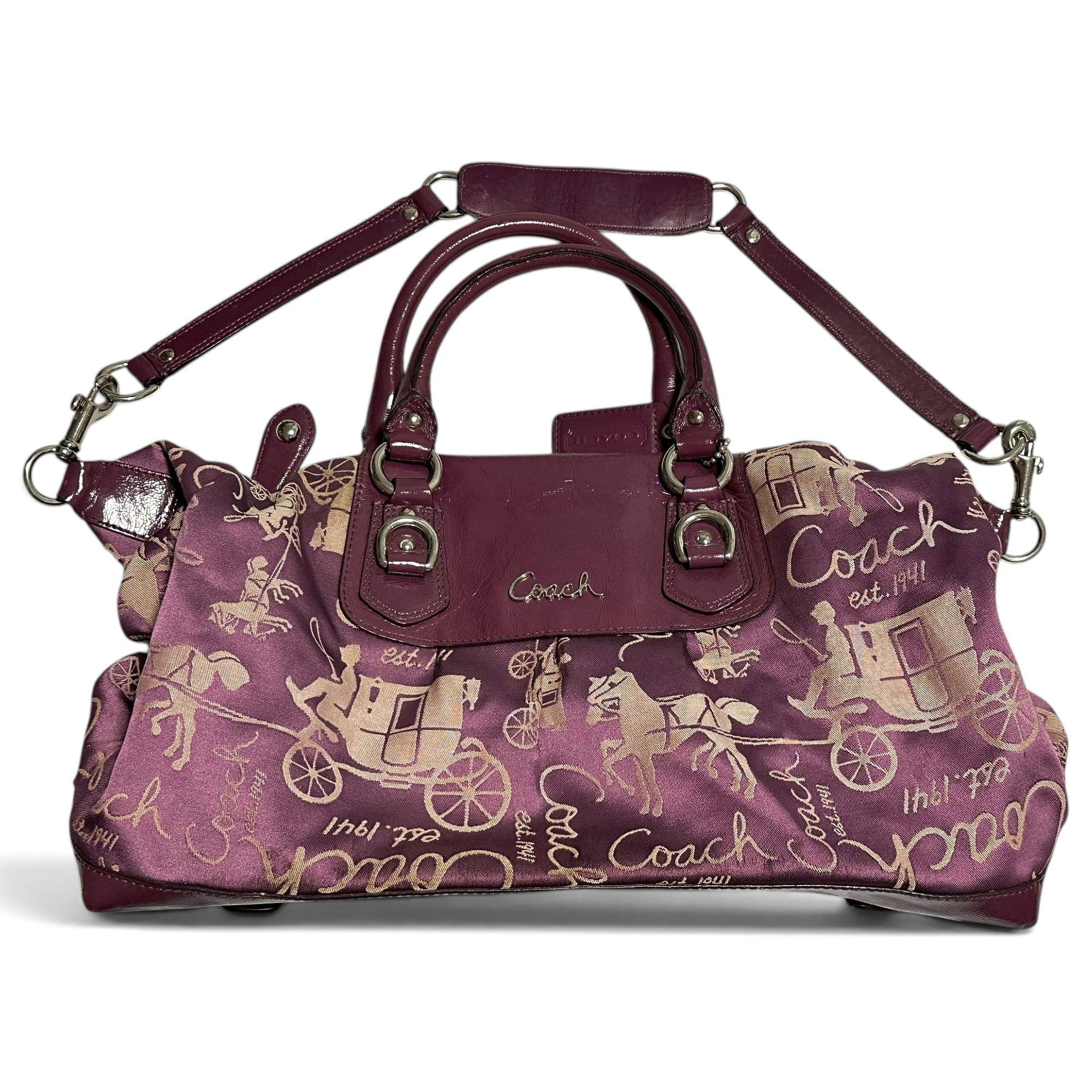 Madison cloth satchel