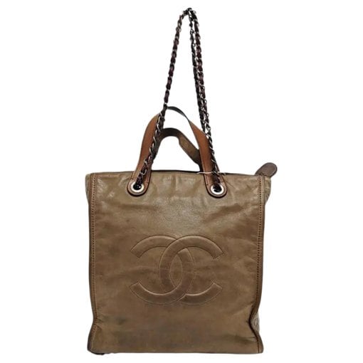 Leather handbag