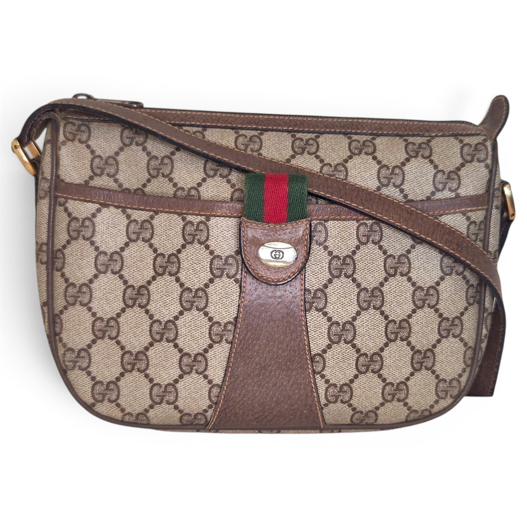 Ophidia cloth crossbody bag
