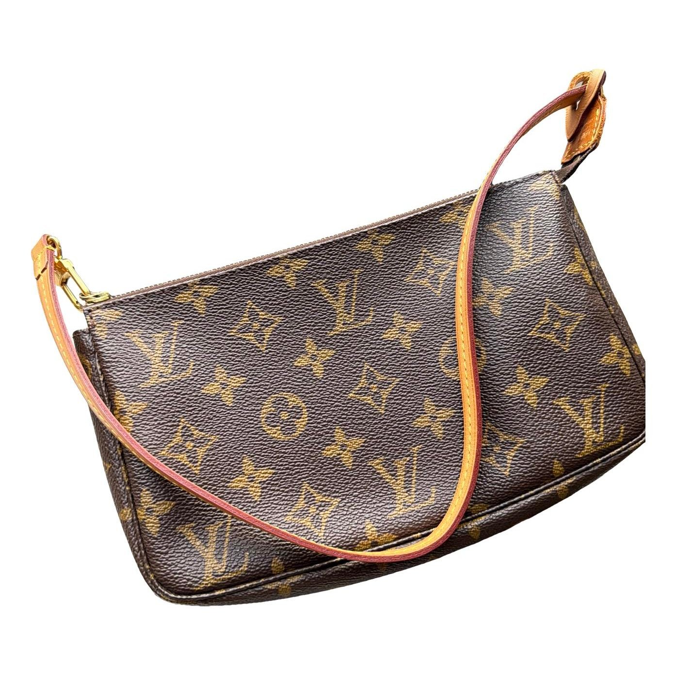 Pochette Accessoire leather handbag