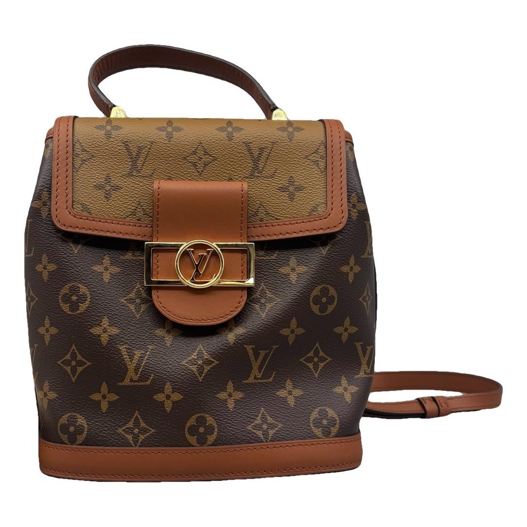 Dauphine leather backpack