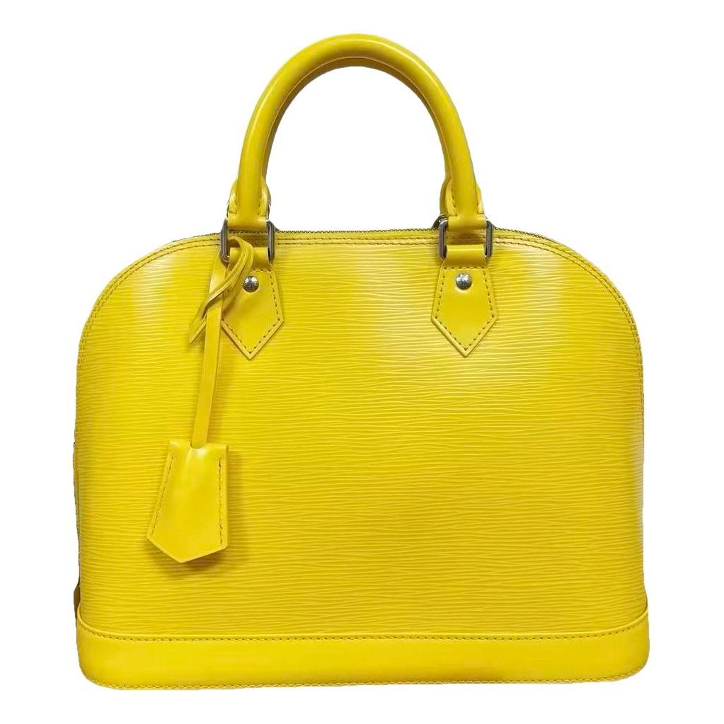 Alma leather handbag