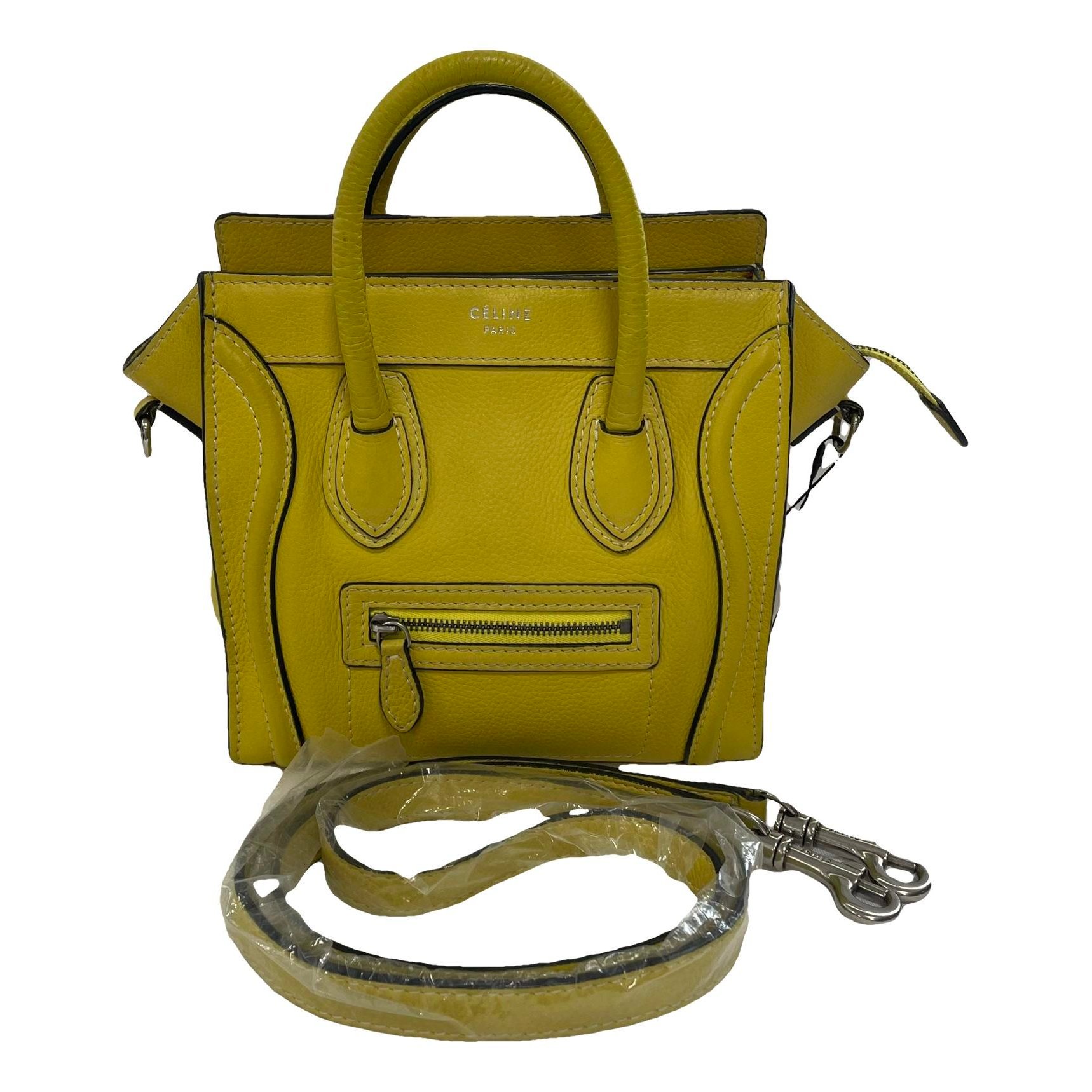 Nano Luggage leather handbag