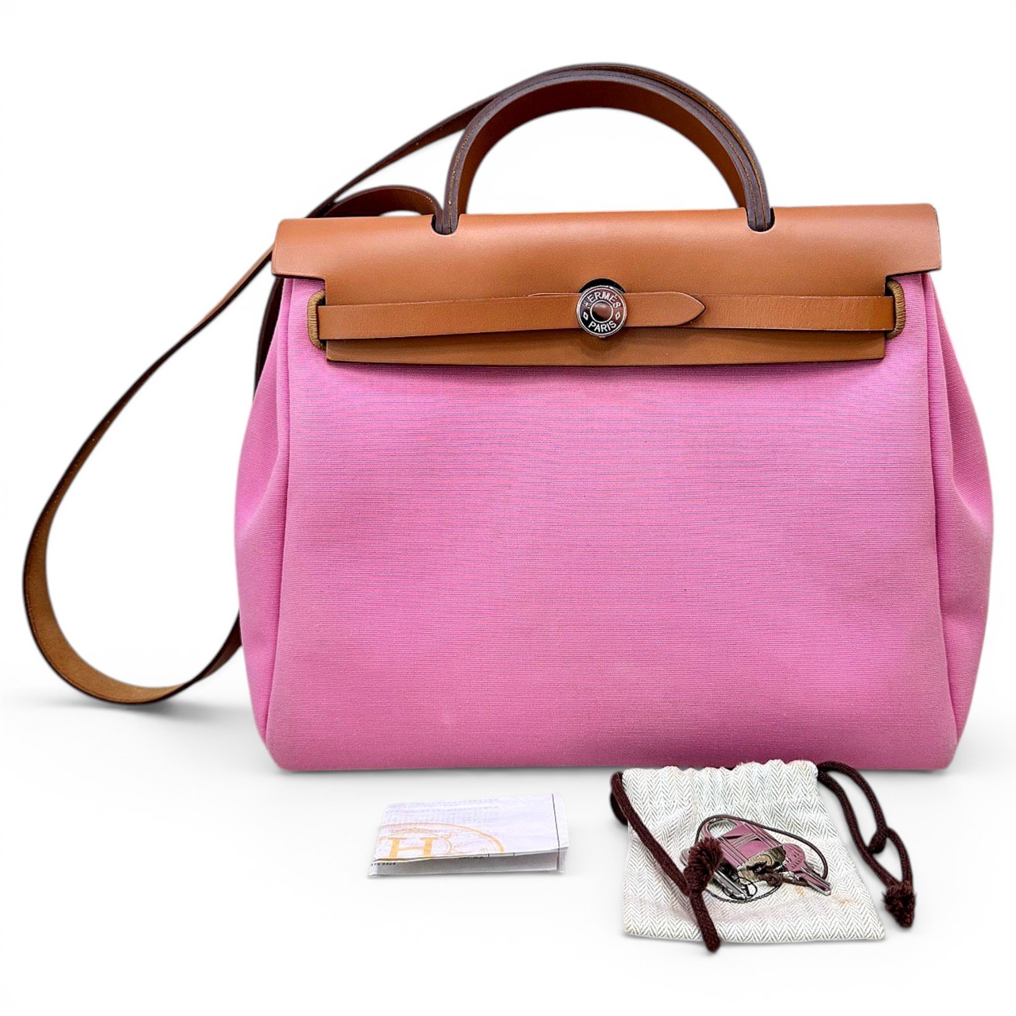 Herbag leather handbag