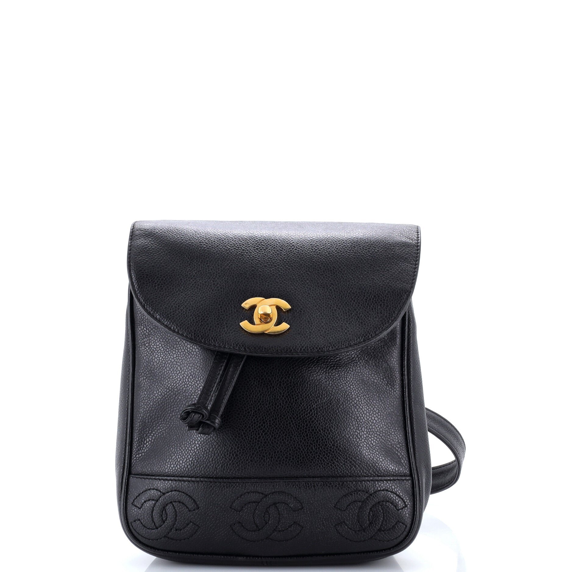 Vintage Backpack Caviar Small