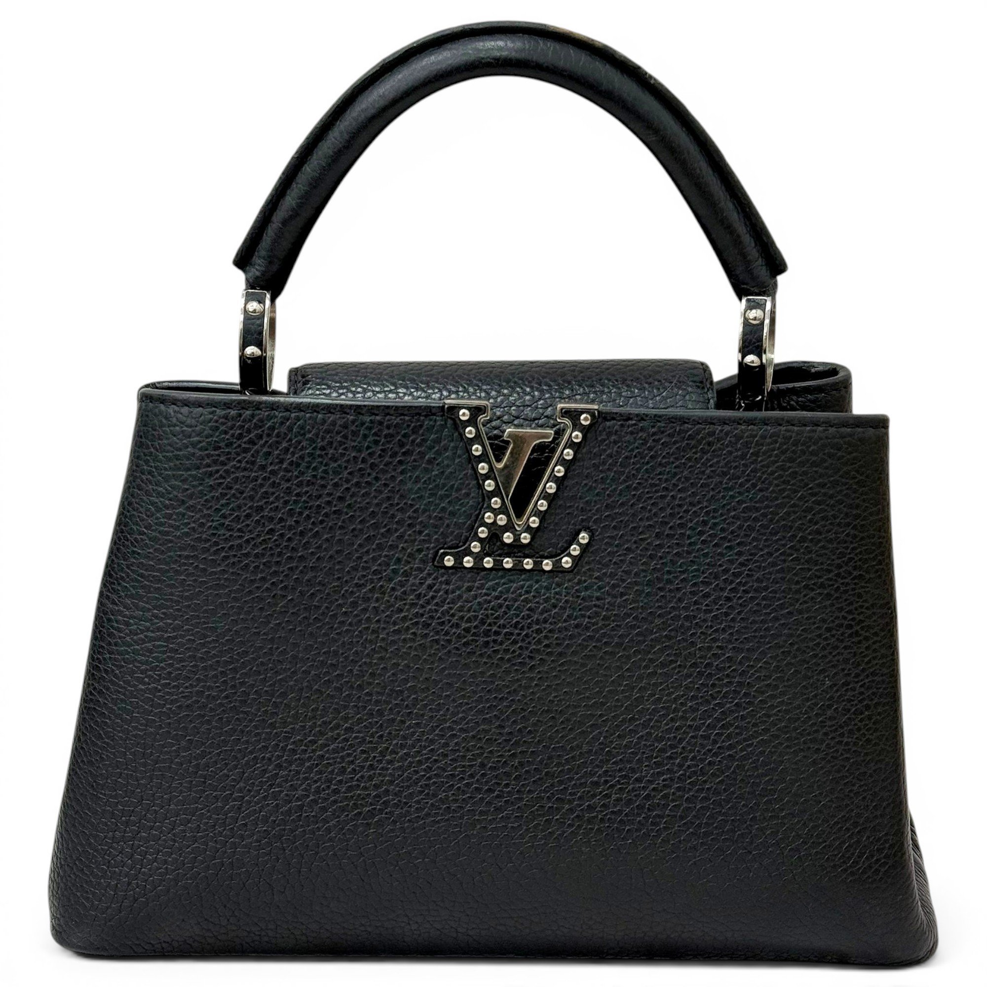 Capucines leather handbag
