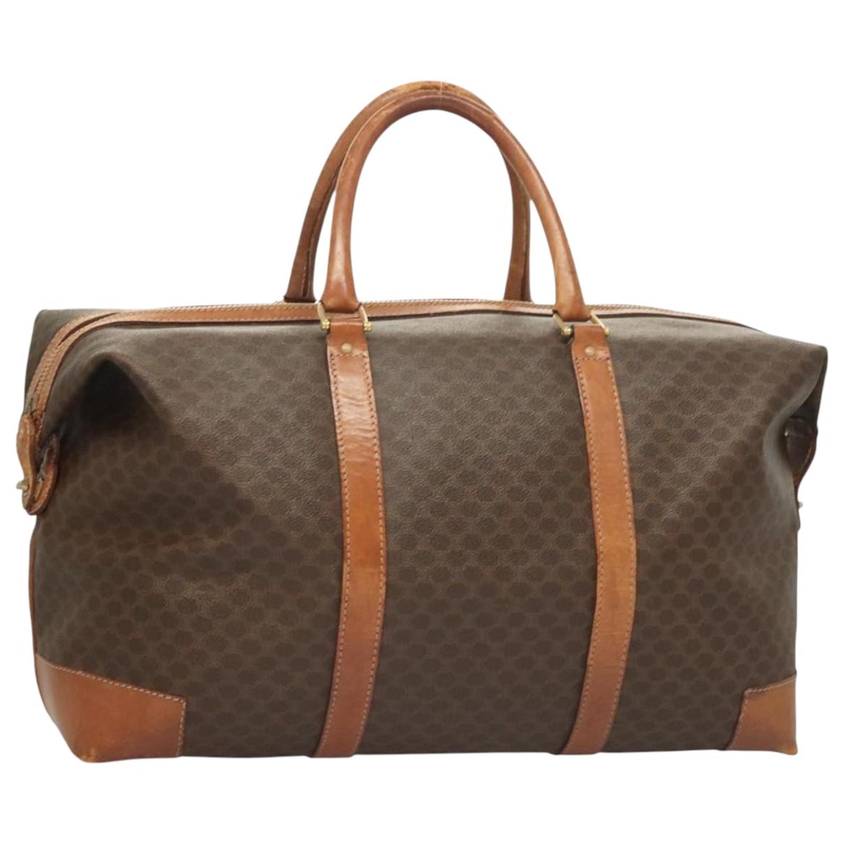 Leather bowling bag