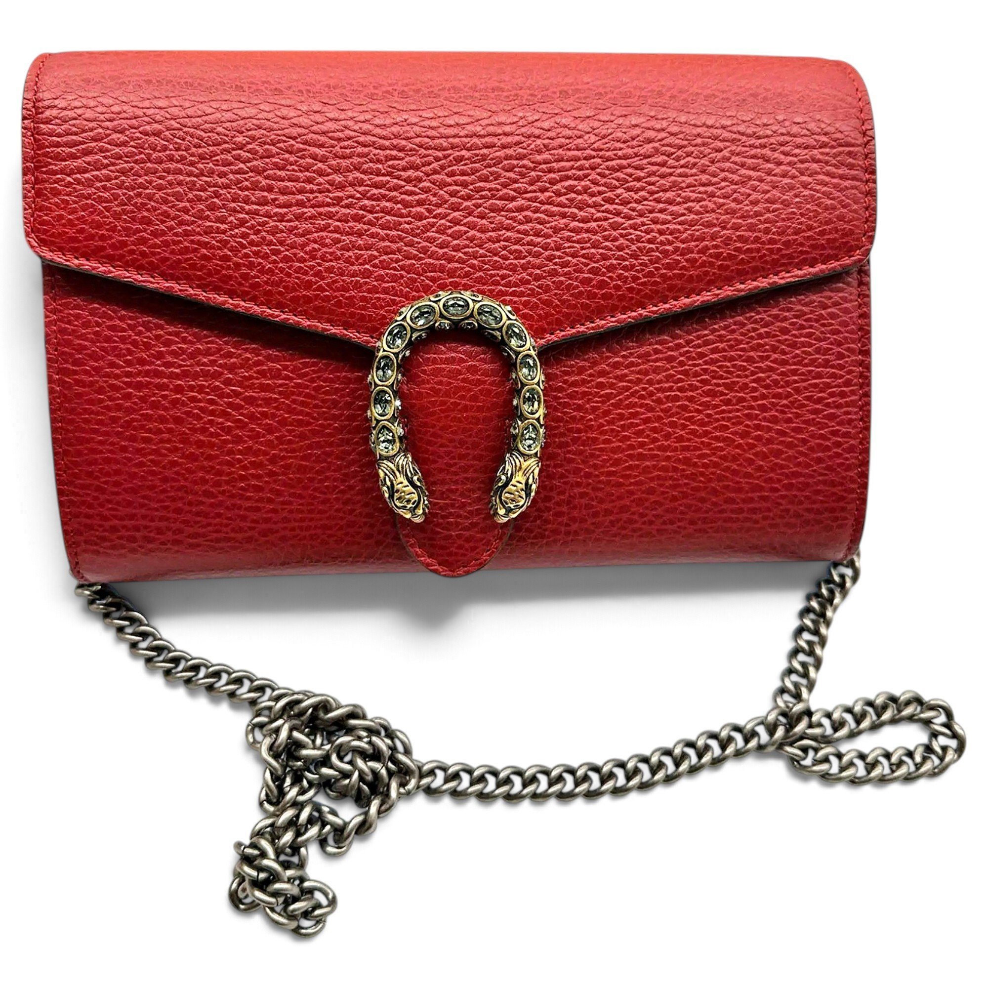 Dionysus Chain Wallet leather crossbody bag