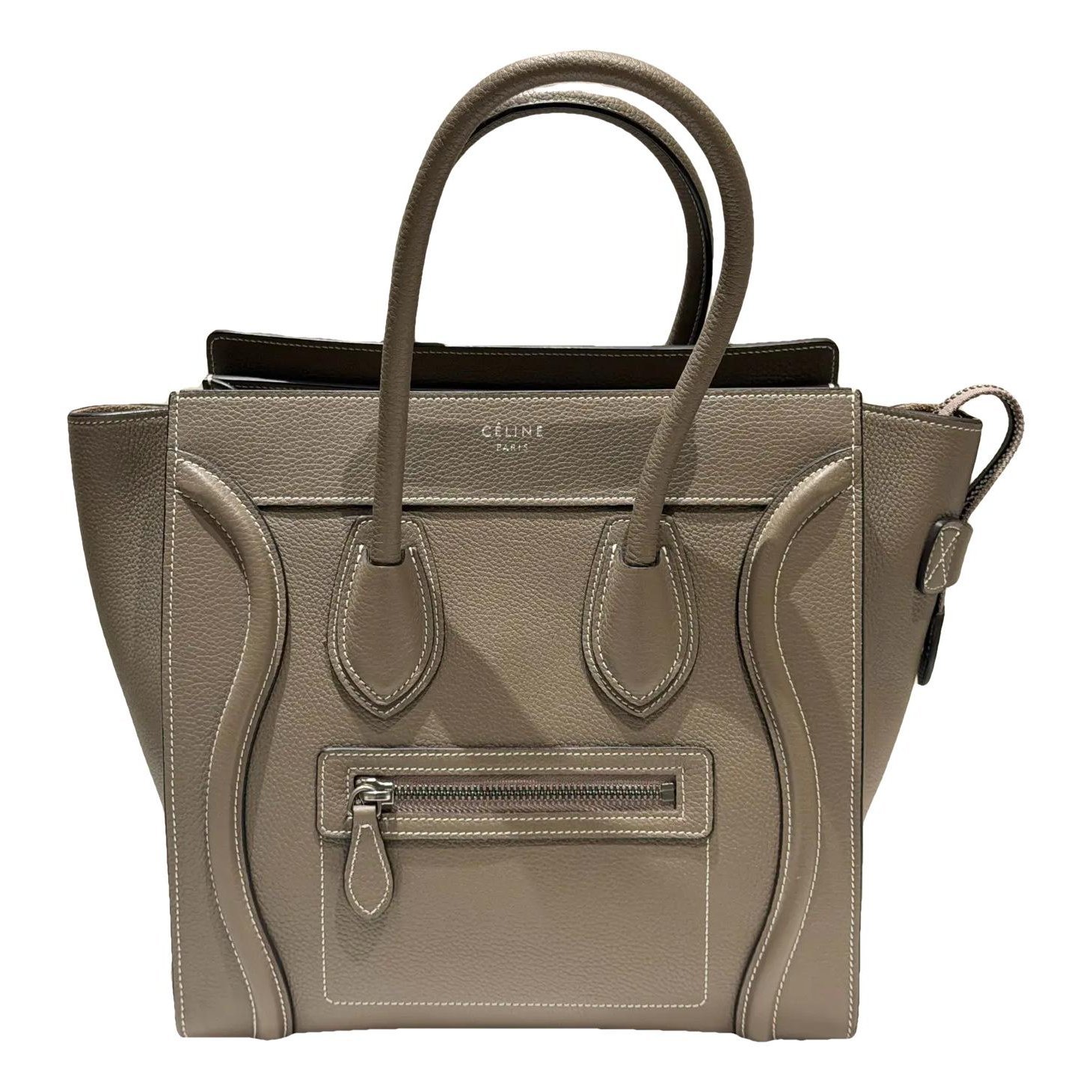 Luggage leather handbag