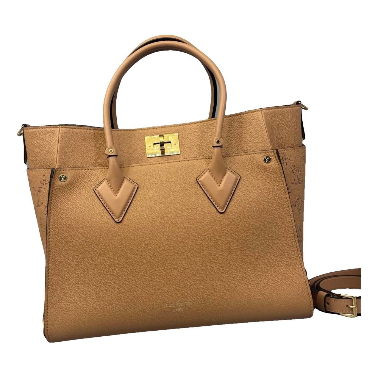 On My Side leather handbag