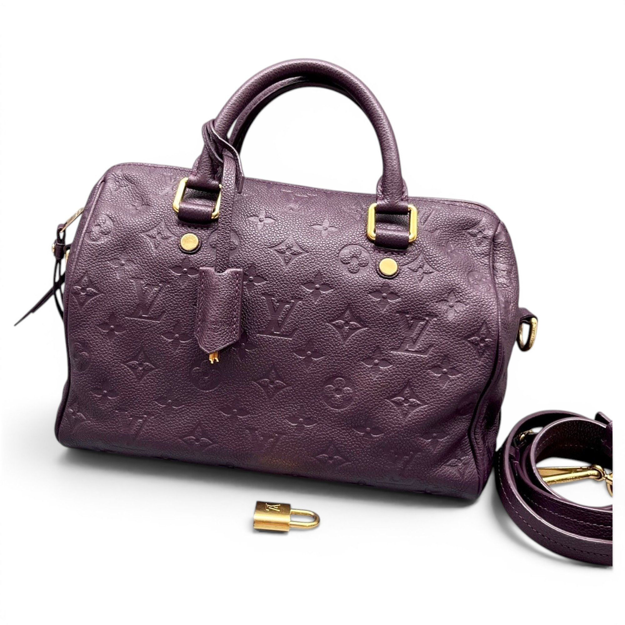 Speedy Bandoulière leather handbag