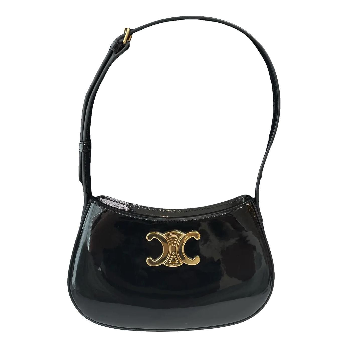 Tilly patent leather handbag
