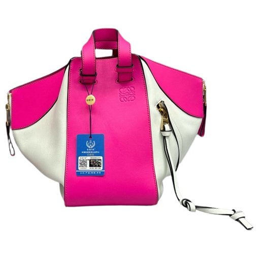 Hammock leather handbag